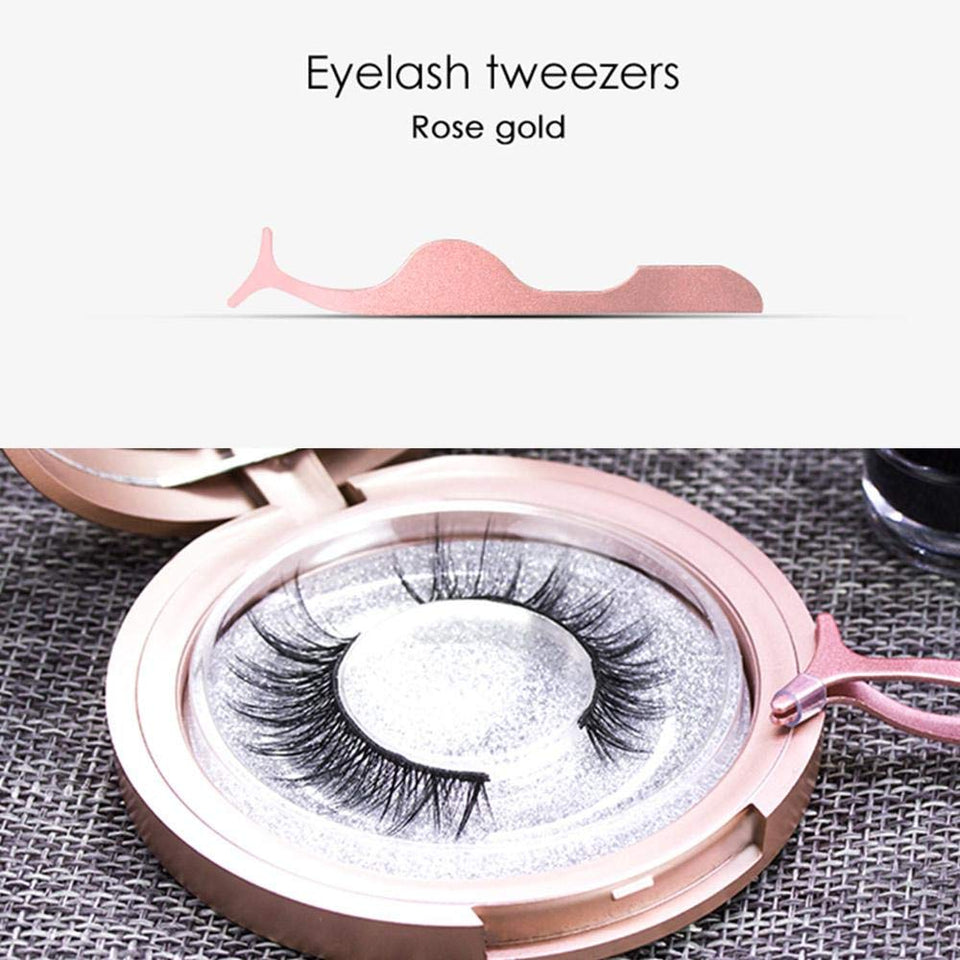 Magnetic False Eyelashes No Glue Full Eye 5 Magnet Reusable Fake Eyelashes