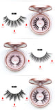 Magnetic False Eyelashes No Glue Full Eye 5 Magnet Reusable Fake Eyelashes