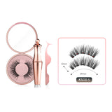 Magnetic False Eyelashes No Glue Full Eye 5 Magnet Reusable Fake Eyelashes