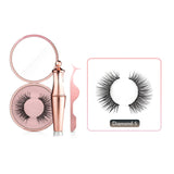 Magnetic False Eyelashes No Glue Full Eye 5 Magnet Reusable Fake Eyelashes