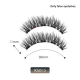 Magnetic False Eyelashes No Glue Full Eye 5 Magnet Reusable Fake Eyelashes