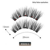 Magnetic False Eyelashes No Glue Full Eye 5 Magnet Reusable Fake Eyelashes