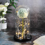 Artificial Flowers Dandelion In Glass