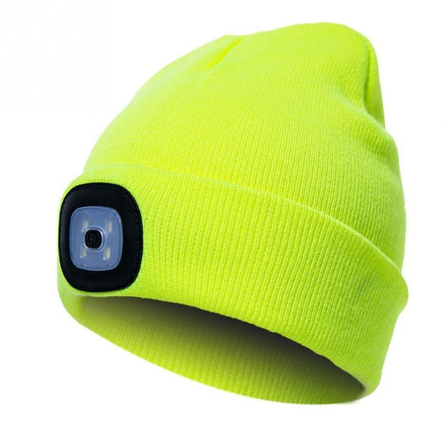 LED KNITTED WINTER BEANIE HAT