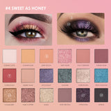 Eye Shadow 18 Colors  Waterproof Easy to Wear