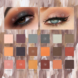 Eye Shadow 18 Colors  Waterproof Easy to Wear