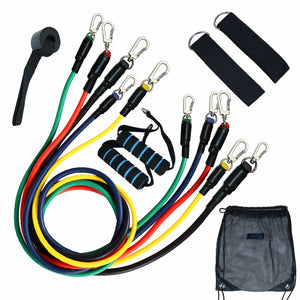 11Pcs resistance Bands Rubber Loop /LOT(3bags)